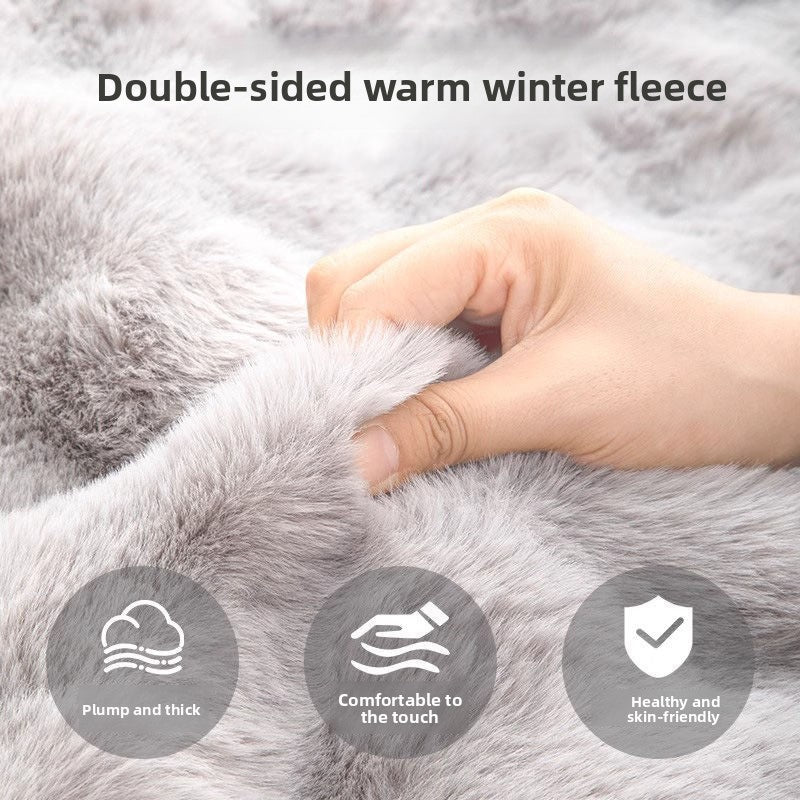 Dog bed and dog blanket with winter insulation