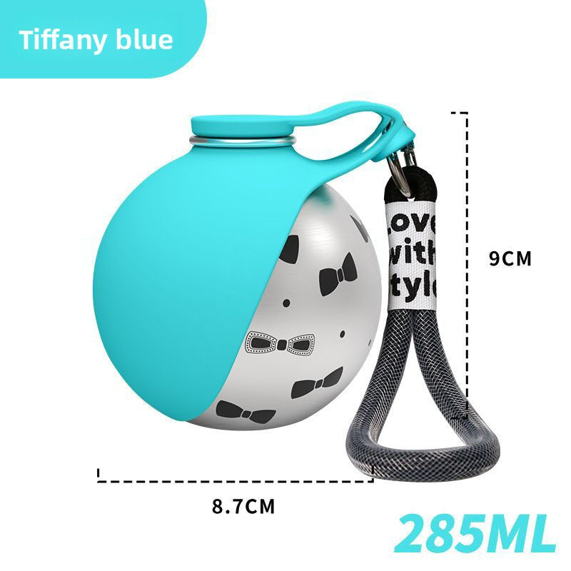 Portable Dog Water Bottle Stainless Steel