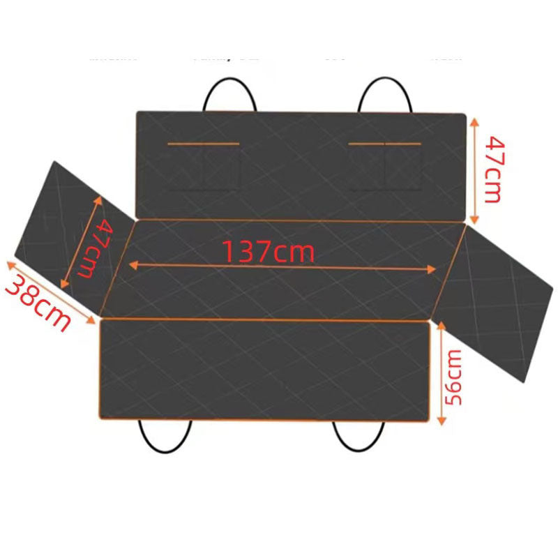 pet car mat car anti-dirty mat dog out rear car mat waterproof Oxford cloth car seat cover