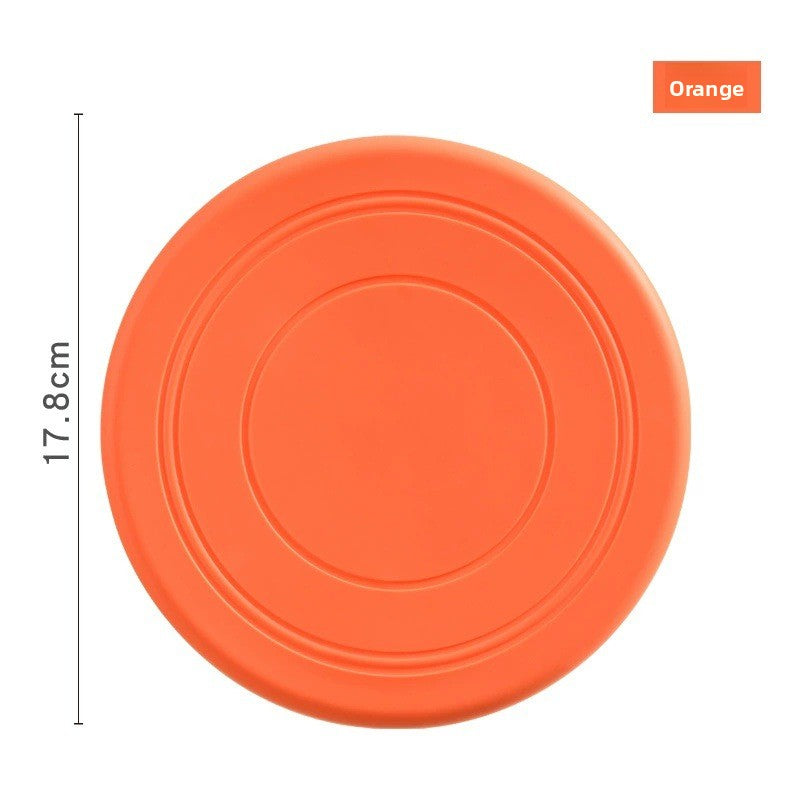 Soft Silicone Pet Frisbee Dog Toy