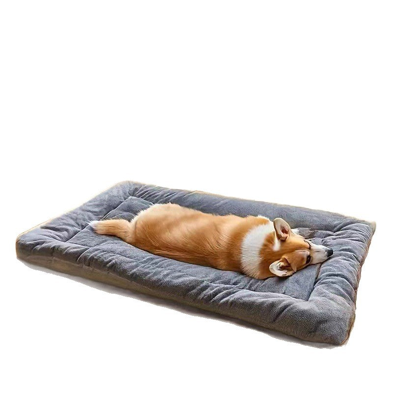 Dog bed and dog blanket with winter insulation