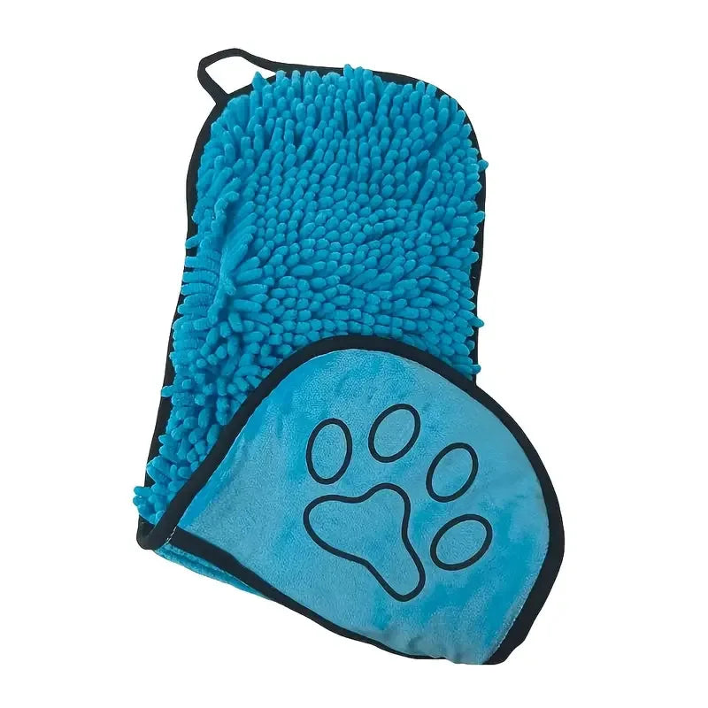 Quick Dry Pet Towel Soft Dog Bath Robe Towel Super Absorbent Cat Bath Towel Convenient Pet Cleaning Washcloth Dog Accessories