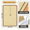 Elevate Your Cat's Playtime with Our Standing Sisal Cat Scratcher Featuring a Fun Hanging Ball - The Perfect Space-Saving Solution for Your Home!