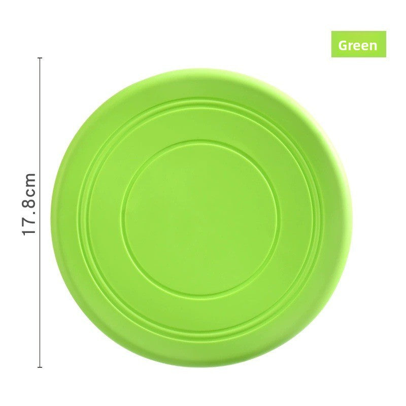 Soft Silicone Pet Frisbee Dog Toy