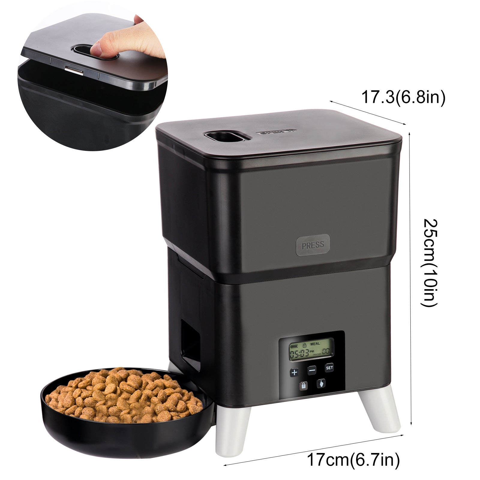 Smart Pet Feeder WiFi Automatic Food Dispenser