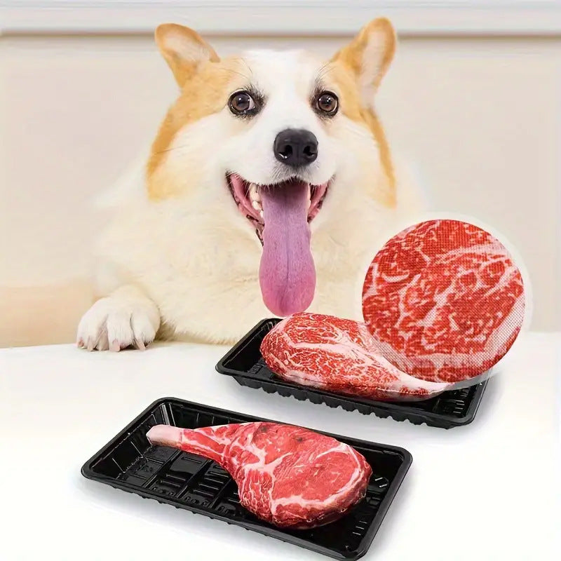 Dog Steak Chewable toy